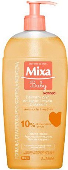 Picture of Mixa Baby Pyn do kpieli i mycia z olejkiem 400ml