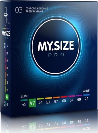 Picture of My.Size Pro Close Fit prezerwatywy 47mm 3szt.