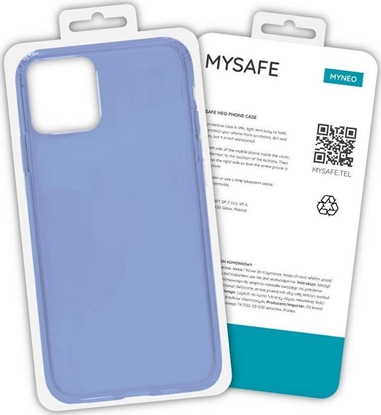 Attēls no Mysafe MYSAFE ETUI NEO IPHONE 12 MINI FIOLETOWY PUDEKO
