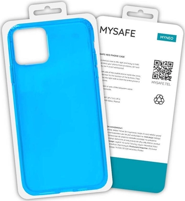 Attēls no Mysafe MYSAFE ETUI NEO IPHONE 13 PRO MAX NIEBIESKI PUDEKO