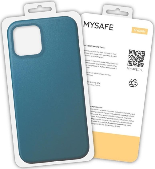 Picture of Mysafe MYSAFE ETUI SKIN IPHONE 13 PRO MAX NIEBIESKI PUDEKO