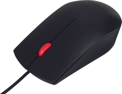 Изображение Mysz Lenovo OEM USB Optical Ergonomic Mouse Black bulk