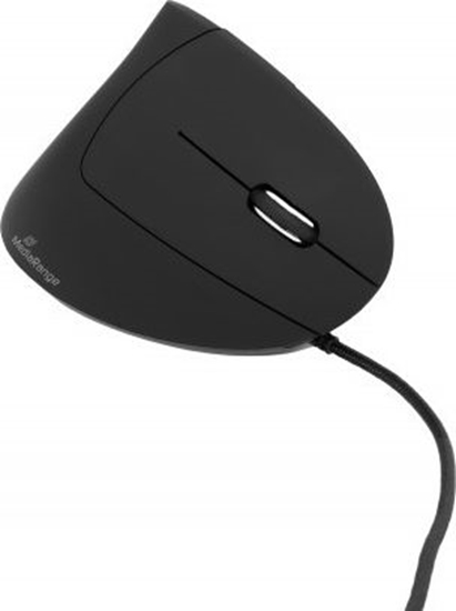 Picture of MOUSE USB OPTICAL 6-BUTTON/RIGHT BLACK MROS230 MEDIARANGE