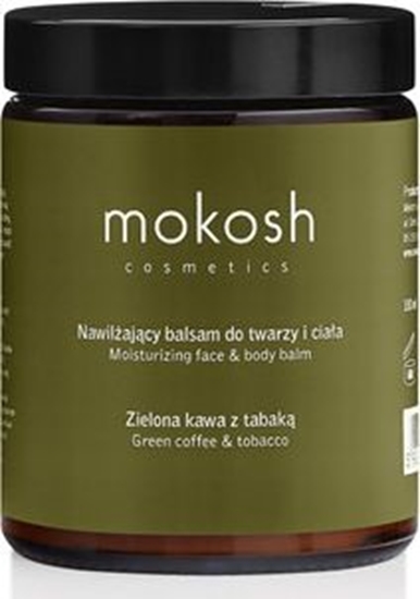 Изображение Mokosh Balsam do twarzy i ciaa Zielona kawa z tabak nawilajcy 180ml