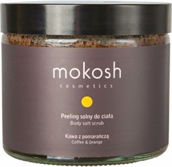 Picture of Mokosh Cosmetics Body Salt Srub Coffe & Orange peeling solny do ciaa Kawa z Pomaracz 300g