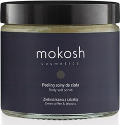 Picture of Mokosh Peeling solny do ciaa Zielona kawa z tabak 300g