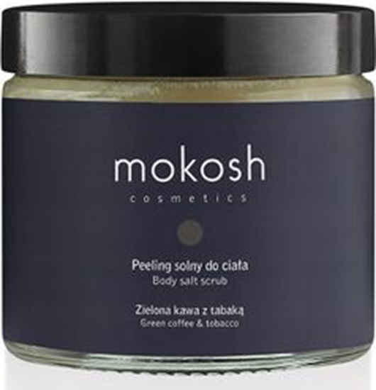 Picture of Mokosh Peeling solny do ciaa Zielona kawa z tabak 300g