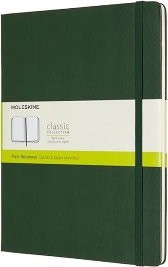 Изображение Moleskine Notes Classic XL 19x25 tw. gadki myrtle zielony