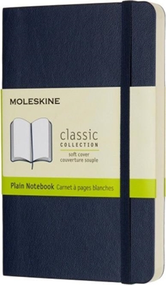 Изображение Moleskine Notes MOLESKINE P (9x14cm) gadki, mikka oprawa, sapphire blue, 192 strony, niebieski