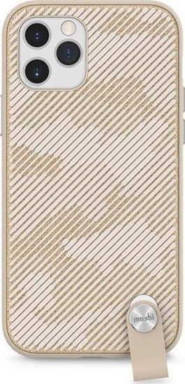 Picture of Moshi Moshi Altra - Etui z odpinan smyczk na iPhone 12 / iPhone 12 Pro (Sahara Beige)