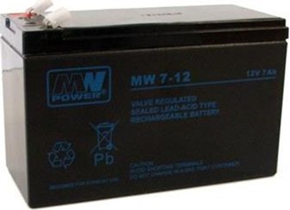 Attēls no MPL Power Akumulator 12V/7Ah (MW 7-12L)