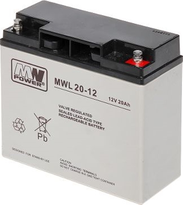 Attēls no MW Power Akumulator 12V/20AH-MWL