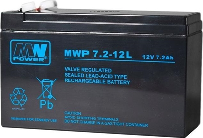 Attēls no MW Power Akumulator 12V/7.2AH-MWP