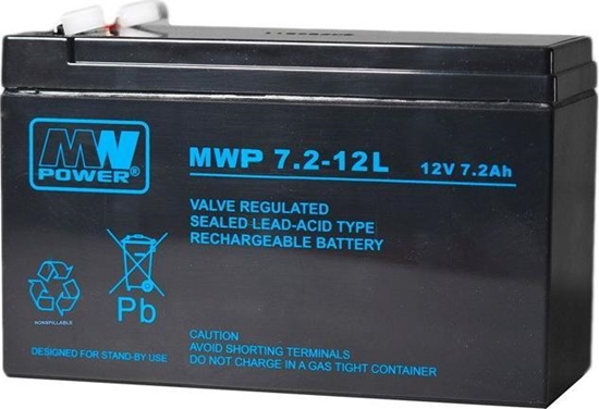 Изображение MW Power Akumulator 12V/7.2AH-MWP
