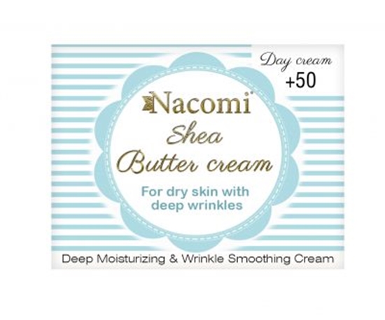 Изображение Nacomi Krem z masem Shea 50+ na dzie 50 ml
