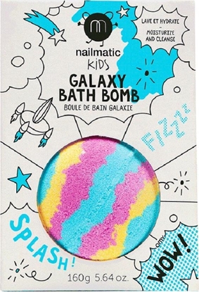Изображение Nailmatic NAILMATIC_Kids Bath Bomb kula do kąpieli dla dzieci Galaxy 160g