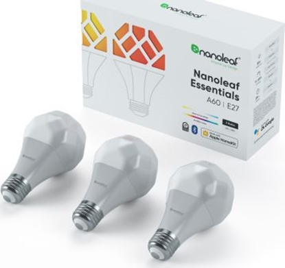 Picture of Nanoleaf Nanoleaf Essentials Smart Bulbs - zestaw 3 arówek A19-A60-E27