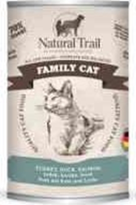 Picture of Natural Trail NATURAL TRAIL KOT pusz.400g FAMILY TURKEY, DUCK, SALMON /6