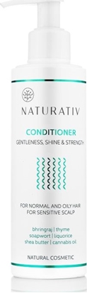 Изображение Naturativ Gentleness Shine Strength Conditioner odżywka do włosów 200ml