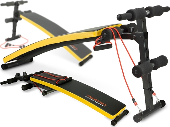 Picture of NEO SPORT aweczka skona do wicze z ekspanderami NS-08G czarna