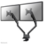 Attēls no Neomounts by Newstar FPMA-D750DBLACK2 - Mounting kit (desk mount) - for 2 LCD displays (full-motion) - black - screen size: 10"-32" - clamp mountable, grommet