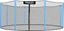 Picture of Neo-Sport Siatka zewntrzna do trampolin 374cm 12ft