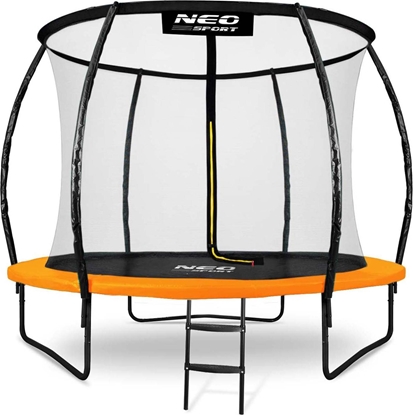 Attēls no Trampolina ogrodowa Neo-Sport NS-08C201 z siatk wewntrzn 8.5 FT 252 cm