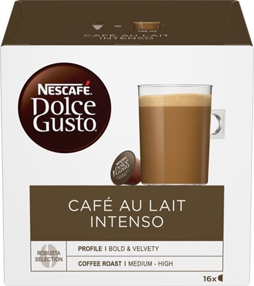 Picture of Nescafe NESCAFE DOLCE GUSTO Café au Lait Intenso 16 kapsuli, 160g