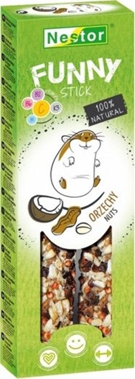 Picture of Nestor Kolba dla gryzoni i królików orzechowa 2 szt.