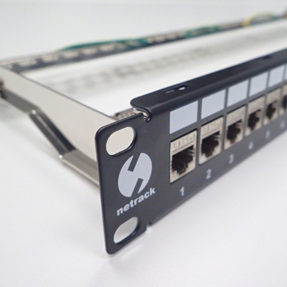 Изображение NetRack Patch panel 19" 24x slot Keystone FTP (104-21)
