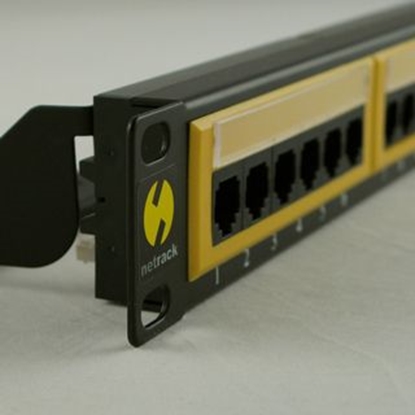 Picture of NetRack Patch panel 19'' 24-porty Kat.6 UTP (104-06)