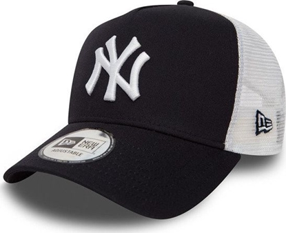 Attēls no New Era Czapka New York Yankees Clean A Frame Trucker czarna-biaa (11588489)
