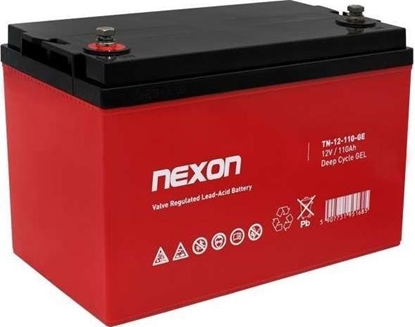 Attēls no Nexon Akumulator żelowy TN-GEL 12V 110Ah Long life