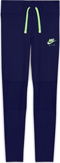 Picture of Nike Legginsy Nike Air Big Kids' (Girls') Training Leggings DA1003 492 DA1003 492 granatowy M (137-147cm)