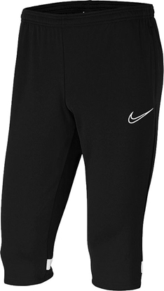 Изображение Nike Spodnie Nike Dry Academy 21 3/4 Pant Junior CW6127 010 CW6127 010 czarny S (128-137cm)