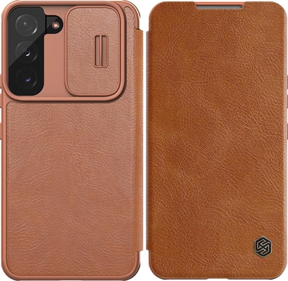 Picture of Nillkin Etui Nillkin QIN Pro do Samsung Galaxy S22+ (Brzowe) uniwersalny