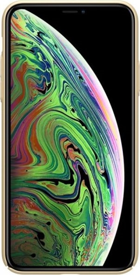 Picture of Nillkin Nillkin Super Frosted Shield - Etui Apple iPhone 11 Pro z wyciciem na logo (Golden)