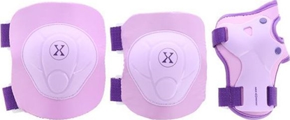 Picture of NILS Extreme H704 fioletowy rozm. L zestaw ochraniaczy nils extreme