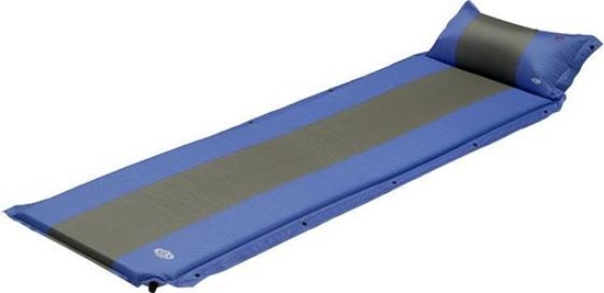 Изображение Nils Extreme Nc4349 Niebiesko-szara Mata Samopompujca Z Poduszk