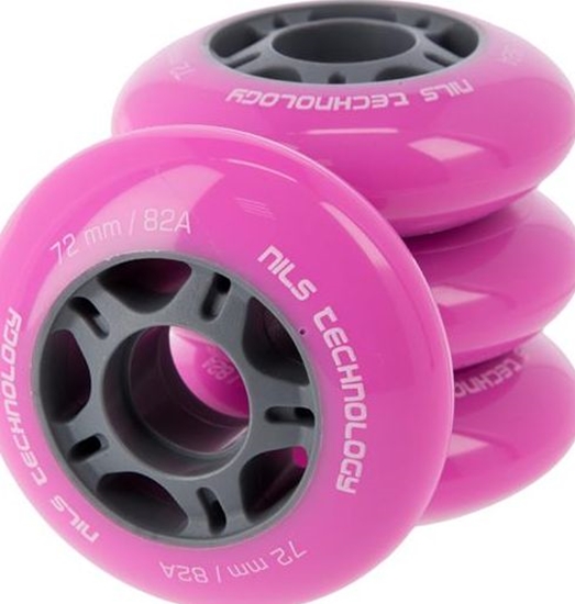 Picture of Nils Extreme PU 72x24 82A RÓOWE KÓKA (4 szt.) NILS EXTREME