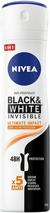 Picture of Nivea Dezodorant BLACK& WHITE INVISIBLE Ultimate Impact 5in1 spray 150ml