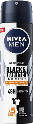 Picture of Nivea Men Dezodorant BLACK& WHITE INVISIBLE Ultimate Impact 5in1 spray 150ml