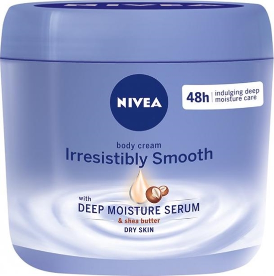 Изображение Nivea _Irresistibly Smooth Body Cream wygadzajcy krem do ciaa Shea Butter 400ml
