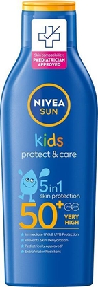 Attēls no Nivea _Sun Kids Protect & Care 5in1 balsam do opalania dla dzieci z organicznym olejkiem migdaowym 200ml