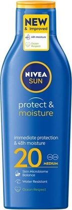 Attēls no Nivea _Sun Protect & Moisture nawilajcy balsam do opalania SPF20 200ml
