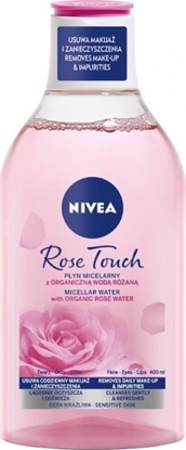 Изображение Nivea Rose Touch płyn micelarny z organiczną wodą różaną 400ml