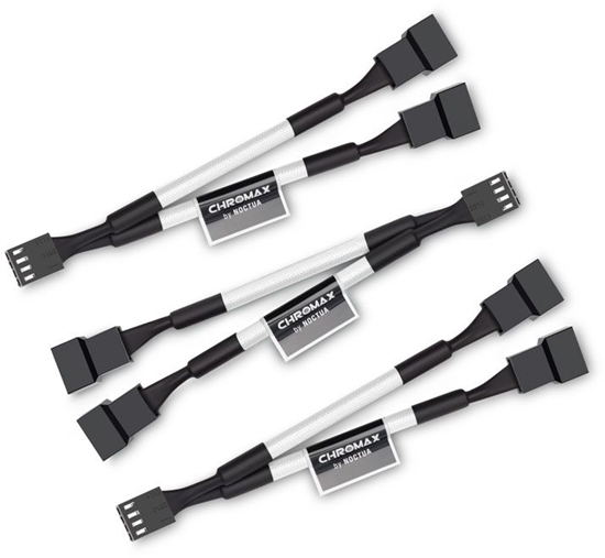 Picture of Noctua 4-pin - 4-pin x2, 0.11m, Biay (NA-SYC1.white)