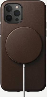 Attēls no Nomad Leather Cover for MagSafe Cable Rustic Brown