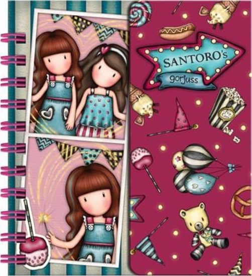 Picture of Santoro Notes Do Nauki Sówek Fireworks