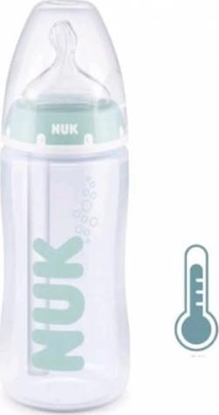 Attēls no NUK Butelka dla niemowlt Anti-colic Professional ze wskanikiem temperatury 0-6 m 300 ml Nuk